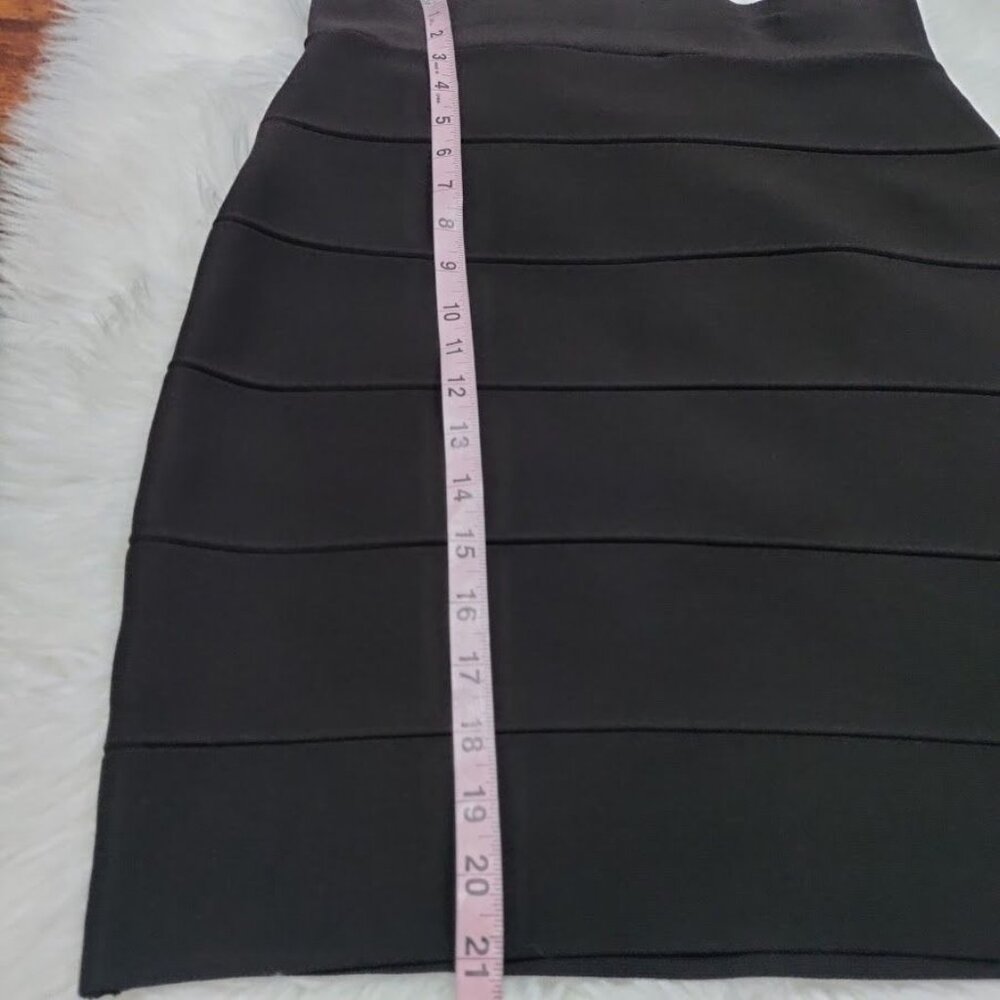 Vivienne Tam Brown Bandage High Waisted Pencil Skirt M - Picture 6 of 9